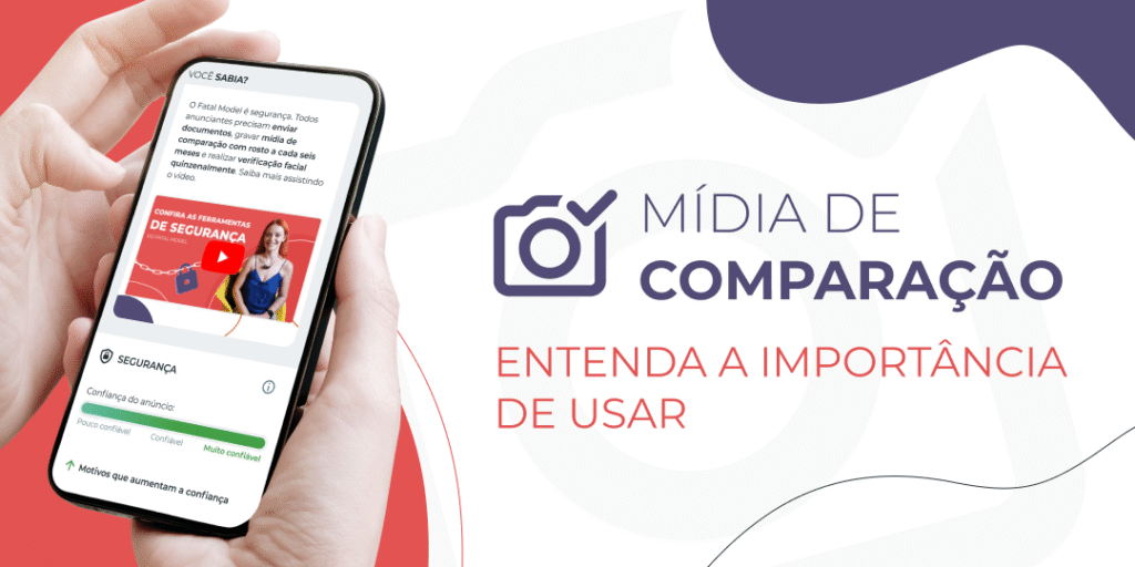 Fatal Model mídias de comparação geram segurança